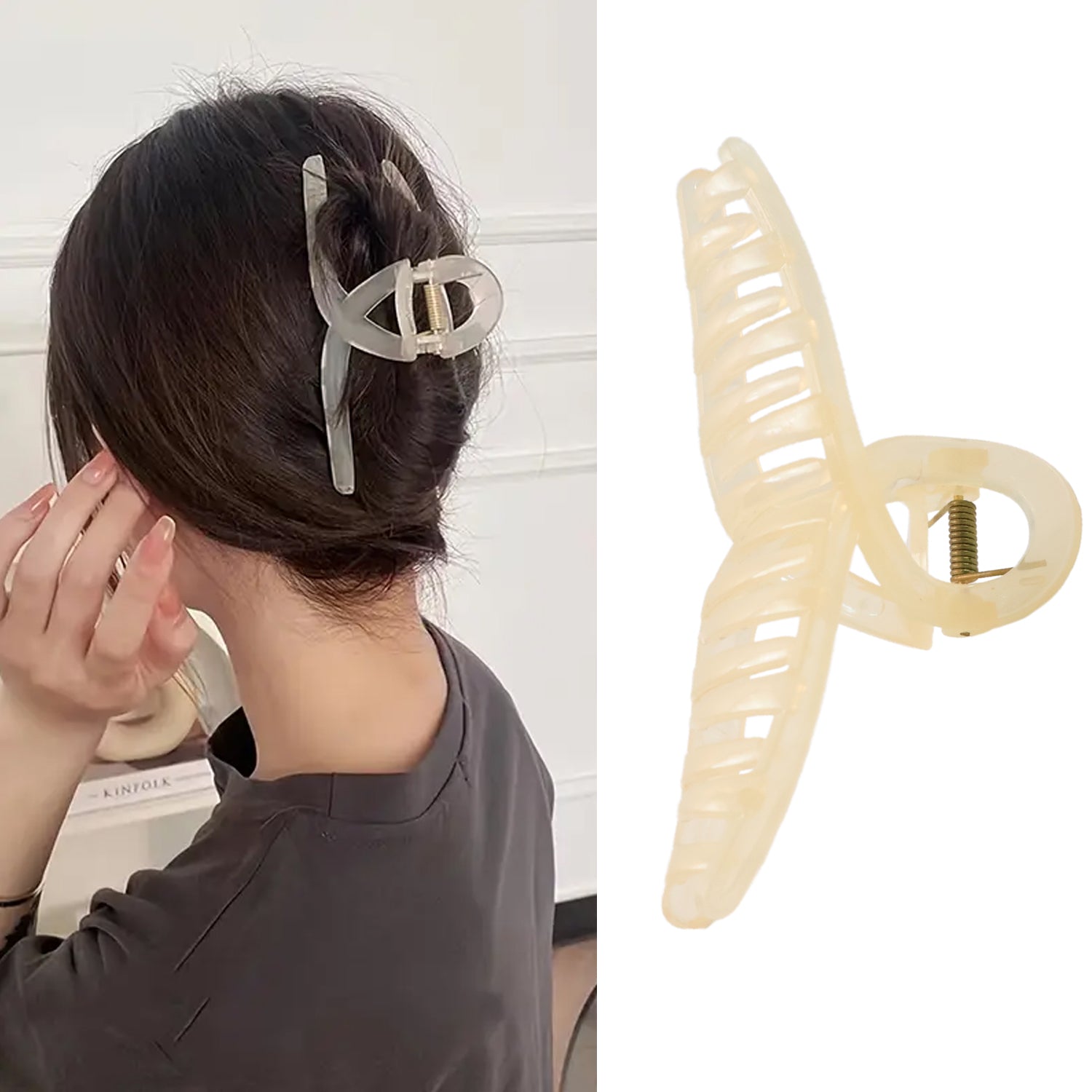 Big Plastic Hair Claw Clips Strong Clips (1 Pc / Mix Color), Hair accessories Big Plastic Hair Claw Clips Strong Clips (1 Pc / Mix Color), Hair accessories
